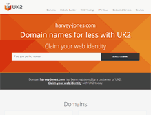 Tablet Screenshot of harvey-jones.com